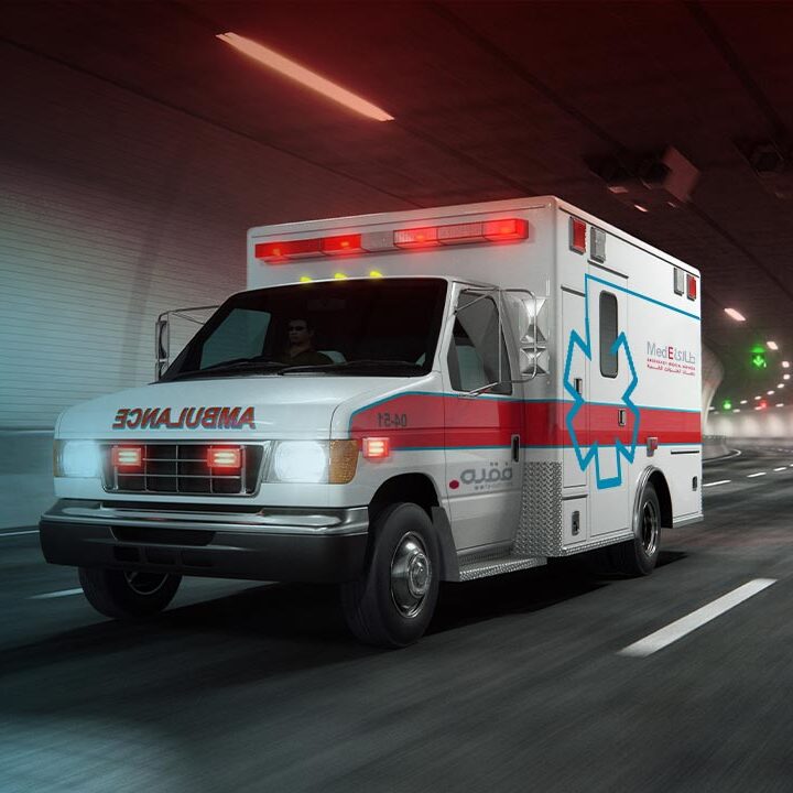 خدمة الإسعاف المجهزة